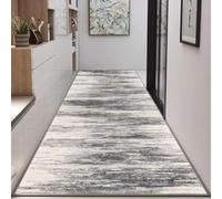 PIZZZENO Tapis de Couloir Long Style Abstrait, décoration d'hôtel, Tapis de Couloir, Tapis d'escalier, Tapis de Sol pour allée de Salon (100 x 400 cm, 39,4 x 157 Pouces, sans Peluches - 8)