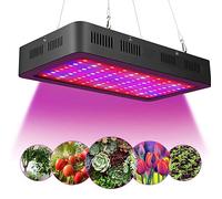 PJDDP 600W LED Plantes Élèvent La Lumière, LED Horticole Lampe Plein Spectre Lampe De Plantation avec Interrupteur Veg/Bloom, avec Fonction Daisy Chain pour Plantes D'intérieur