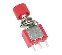 Pjeghbvop Bouton poussoir PS102 avec retour instantané, rouge a 0,9 m | Boîtier en métal ABS, résistant aux chocs, réponse rapide, pour applications industrielles, contrôle de machines lourdes