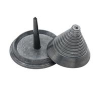 Pjeghbvop Équilibrage de lames en métal pour tondeuse à gazon, design facile à utiliser, aiguisage et entretien, équilibrage de lames de précision de 9,5 mm à 35 mm de diamètre