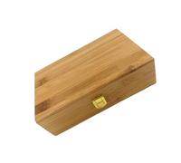 Pjeghbvop Kit de cylindre de rechange avec 20 tailles de calibre pour réparation et entretien de montres avec boîtier en bois