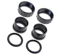Pjeghbvop Kit de raccord de rechange pour pompes de piscine, convient pour | Kit de réparation de connexion pour pompes de piscine, avec écrous, rondelles, joints toriques pour piscine