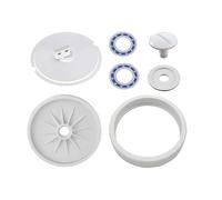 Pjeghbvop Pièce d'entretien professionnelle pour piscine, grande roue, kit de roulements de pneus, simple pour nettoyeur de piscine 280 480, accessoires de spa