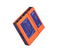 Pjeghbvop Testeur de câble haut débit, testeur de câble réseau, RJ11, RJ12, RJ45, prend en charge CAT5, CAT6 avec protection anti-brûlure, Ethernet facile à utiliser