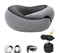 Pjjrdh nomadike Oreiller de Voyage,Oreiller De Voyage,Coussin Voyage Avion,Oreiller Avion,Tour De Cou Voyage Avion,Oreiller Cervical d'avion Évolutif,Pillow Buddy,cale Nuque,Coussin Nuque Voyage