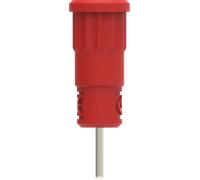 PJP 5287-IV-R - Prise encastrée, 4 mm, connecteur de broche de contact, rouge