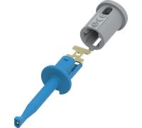 PJP 6012-PRO-BL - Pince pique-fils, 1 mm, raccord soudé, bleue