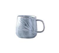 PK6ZKRkAV Tasse à café Tasse à café créative en marbre rose, tasse thé céramique, eau, cadeau porcelaine for le, lait du petit déjeuner(Gris)