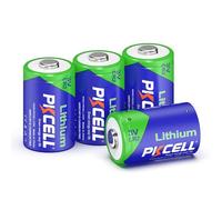PKCELL CR2 Piles au Lithium 3V (CR15H270) 850 mAh pour Capteur, Lot de 4
