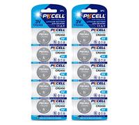 PKCELL CR2450 Pile 3V 600mAh pour Montres/glucomètres/télécommandes