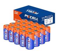 PKCELL Piles 6V 4LR44 A544 pour Collier de Chien,Lot de 20
