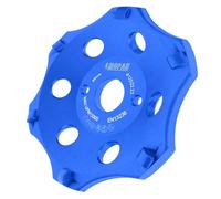 PKD PCD Meule diamantée 125 mm, meuleuse diamantée pour meuleuse d'angle