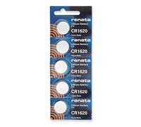 Pkg/5 Type CR1620 Renata Swiss Lithium Batteries