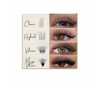PKNVKZIDK Beauty Salon Decor Metal Sign Eyelash Extension Chart Lash Styles Guide for Classic Volume Hybrid Room 8 X 12 in
