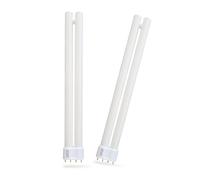 PL24-C Lot de 2 ampoules fluorescentes de rechange 24 W pour ampoules fluorescentes OttLite B24553 T40J34, 24 W Tpye C, lumière du jour naturelle brillante 5500 K, base 2G11