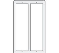 PL86 - auvent de pluie 3x2modules, Profilo