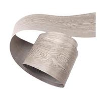 Placage en bois de wengé teinté gris clair naturel de 0,25 mm d'épaisseur, 2,5 x 0,15 m pour bricolage, décoration d'intérieur, meubles, haut-parleurs, instruments et rénovation.