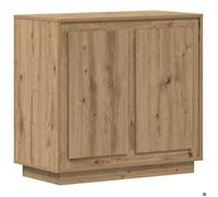 Placard salle à manger - BEST-HOME - Buffet - chêne artisanal - 80x40x75cm - Bois d'ingénierie - Meuble de Salon 3_8080081