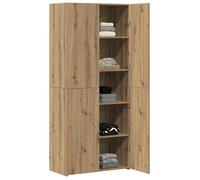 Placard salle à manger - BEST-HOME - Haut Armoire 2 pcs - chêne artisanal - 80x42x185cm - Meuble de Salon 3_6268143