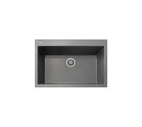 Plados Telma Evier encastrable une cuve One UM ON8410-42 Ultrametal Titane 84x56 cm