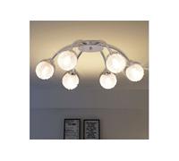 Plafondlamp met 6 LED-lampen G9 240 W50491