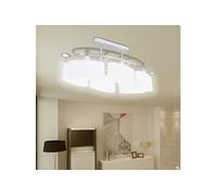 Plafondlamp met ellipsvormige glazen kappen 2 st E14278760