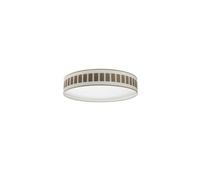 Plafonnier 96 W Ivanna blanc bois foncé 7488 lm 3000 K, 4 000 K, 6 500 K, 14 x 60 x 60 cm