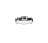 Plafonnier 96 W Ivanna blanc/bois noir 7488 lm 3000 K, 4 000 K, 6 500 K, 14 x 60 x 60 cm