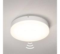 Plafonnier À Capteur Led Naxo, Rond, 3 000 K Blanc