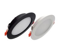 Plafonnier à intensité variable 12W 18W 24W for l'éclairage de supermarché de magasin LED encastré Ultra-mince LED Downlight 30w 36w 110V-240V(4000K Natural white,Set 1,7W)