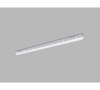 Plafonnier à LED HULK IP65 dimmable, Variante : HULK, 1500 mm, 29-50 W, 4060-7000 lm, gris, 4000 K