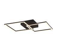 Plafonnier à leds Trio Lighting Trail 20W 3000K noir mat - R64492132 [EEK: Conforme]