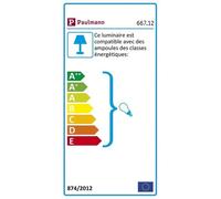 Plafonnier À Spots Zyli Ip44 Paulmann 3x10w Gu10 Blanc Chrome 230v Ip44