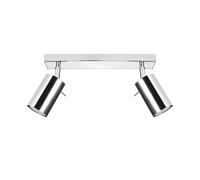 Sollux Lighting Ring plafonnier 2x40 W chrome SL.0728