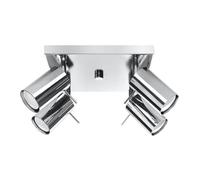 Sollux Lighting Ring plafonnier 4x40 W chrome SL.0730