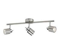 Plafonnier ajustable PHILIPS - 3 spots - GU10 - métal - 93502 G