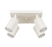 Plafonnier Aluminium Beige GU10 4 Karbon
