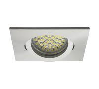 Plafonnier aluminium EVIT CT-DTL50 AL PT CARRÉ 1 X 18560