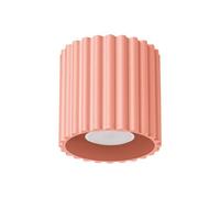 Sollux Lighting Plafonnier Aura 1 Aluminium GU10 Pêche