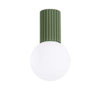 Plafonnier Aluminium Vert Olive G9 1 Halo
