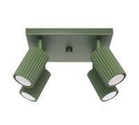Sollux Lighting Karbon plafonnier 4x10 W vert SL.1621