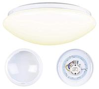 Luminea Plafonnier / applique murale à LED - Ø 26 cm - Blanc chaud