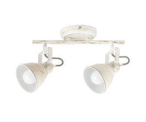 Plafonnier applique provençal 2xE14 blanc patiné Rabalux