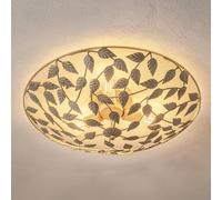 Plafonnier Arion Luminex, dimmable, beige, Salon / Salle à manger, Métal, Plafonnier
