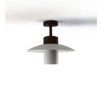 Plafonnier Aubanne N°2 depoli Rouille 046 - PRADIER 101004046