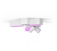 Philips Hue Plafonnier Centris 3 spots White & Color, dimmable, 16M couleurs, blanc