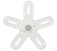 Plafonnier avec ventilateur,6 vitesses de vent, lampe silencieuse,3 couleurs dimmable, 30 cm, ventilateur plafond avec
