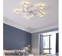 Plafonnier avec Ventilateur Intégré - RUMOCOVO - Modèle 1001 - Télécommande - 6 Vitesses - LED Dimmable