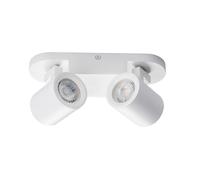 Plafonnier barre Kanlux LAURIN 29122 2xGU10 blanc alu