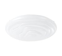 Plafonnier BATTISTONA LED 4X2,9W en acier blanc D380mm